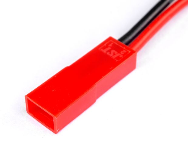 Силовий роз’єм з дротами JST 22 AWG 10см (мама), Світлина 2