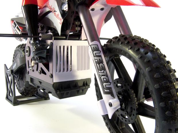 Радіокерована модель мотоцикла 1/4 Himoto Burstout MX400 RTR, Світлина 3