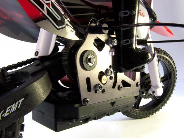 Радіокерована модель мотоцикла 1/4 Himoto Burstout MX400 RTR, Світлина 5