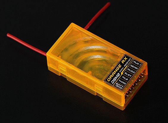 Приймач OrangeRx R615 Spektrum/JR DSM2 Compatible 6Ch 2.4GHz Receiver, Фото 1