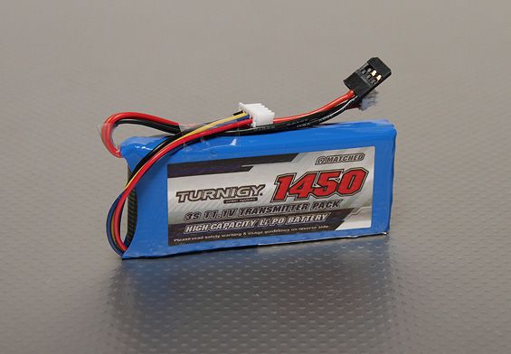 Акумулятор Turnigy 1450mAh 3S для передавачів, Світлина 1