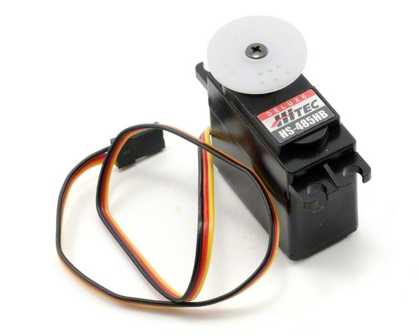 Сервомеханізм аналоговий Hitec HS-485HB Deluxe 45g/4.8kg/0.22sec (4.8В), Світлина 4