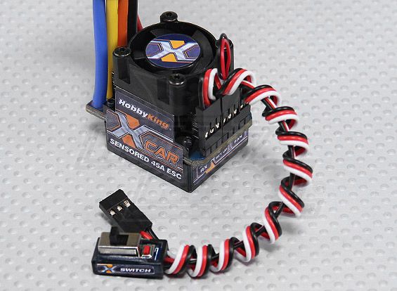Автомодельний регулятор Hobbyking X-Car 45A, Світлина 1