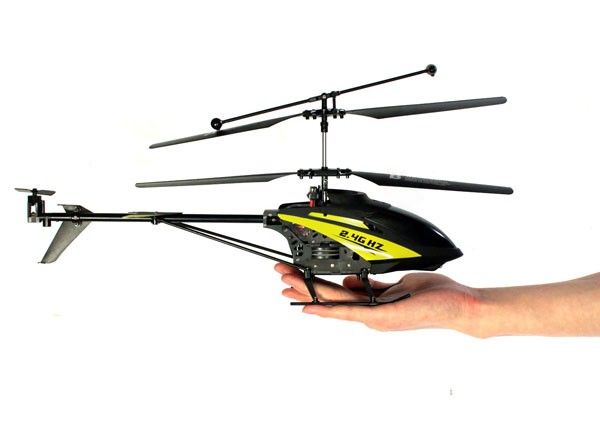 Гелікоптер 2.4GHz 3.5CH IR R/C Remote Control Alloy Metal Large Helicopter With Gyro YE, Фото 1