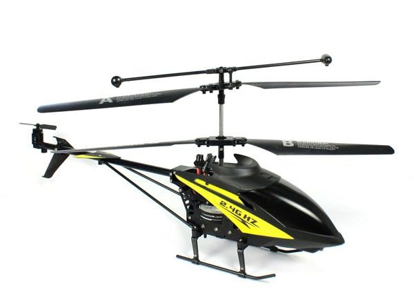 Гелікоптер 2.4GHz 3.5CH IR R/C Remote Control Alloy Metal Large Helicopter With Gyro YE, Фото 2