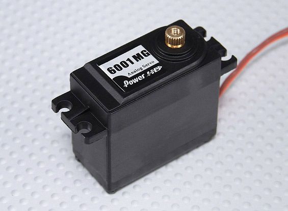 Сервомеханізм Power HD 6001 Metal Gear Servo 56g/6.0kg/0.16sec, Світлина 1