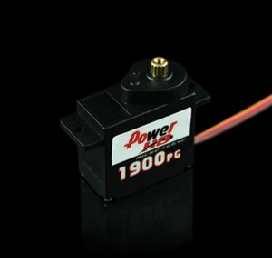 Сервомеханізм аналоговий Power HD-1900PG 11g/1.2kg/0.09sec (4.8В), Світлина 1