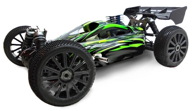 Автомодель баггі 1/8 Himoto Firestorm N8XB (Нітро) RTR, Світлина 1