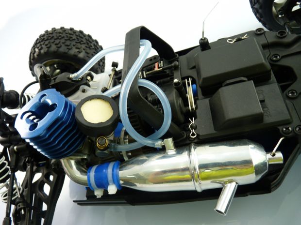 Автомодель траггі 1/10 Himoto Mega HI933T (Нітро) RTR, Світлина 4