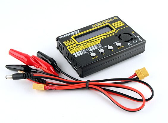 Універсальний зарядний пристрій Turnigy Accucel-6 50W 6A, Світлина 4