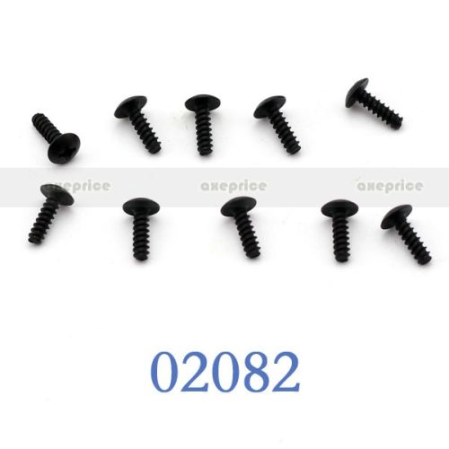 Гвинти з напівкруглими головками для автомоделей 1/10 М3x10mm 10P, Фото 1