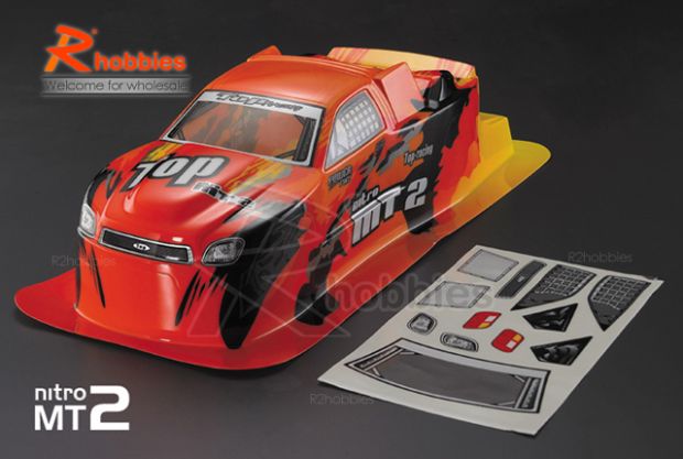 Корпус 1/10 Truggy PC Transparent RC Car Body, Фото 1