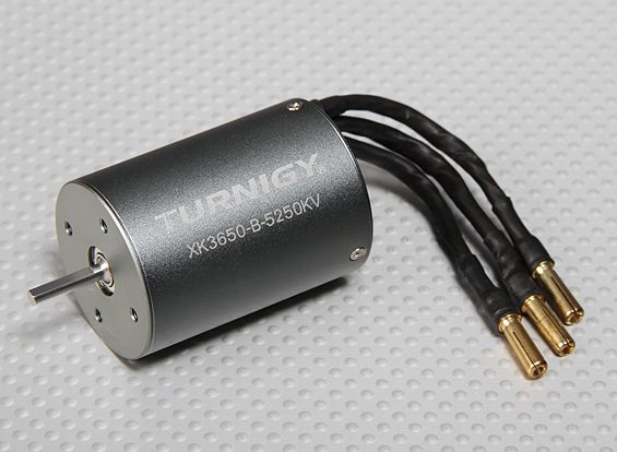 Безколекторний двигун Turnigy XK3650-B-5250KV(8.5T), Фото 1