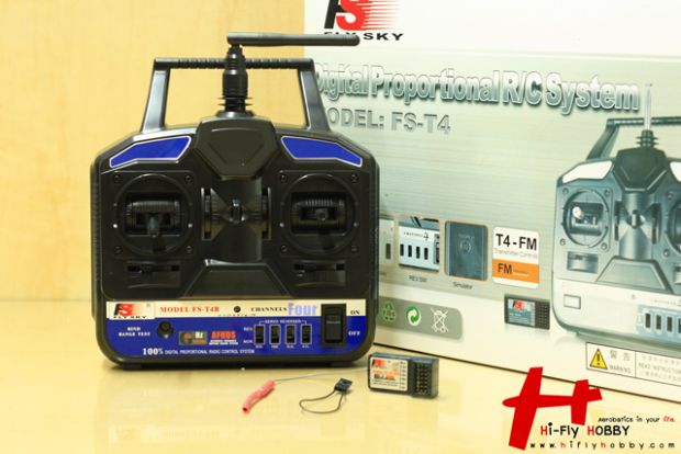Радіоапаратура FlySky FS-T4B 4Ch, Світлина 2
