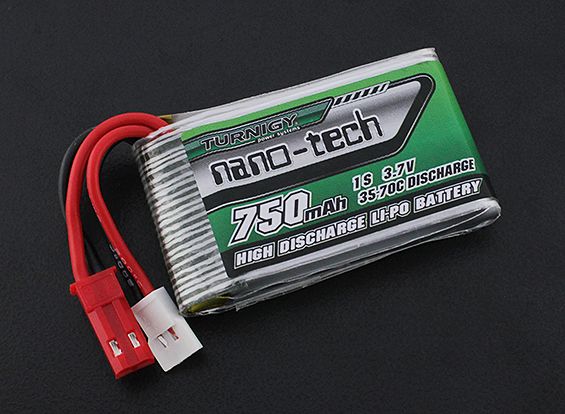 Акумулятор Turnigy nano-tech 750mAh 1S 35C, Світлина 1