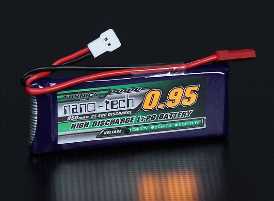Акумулятор Turnigy nano-tech 950mAh 1S 25C, Світлина 1