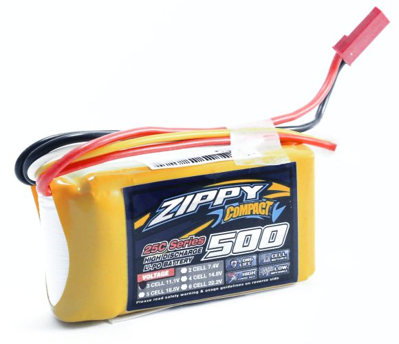 ZIPPY Compact 500mAh 2S 25C, Фото 1
