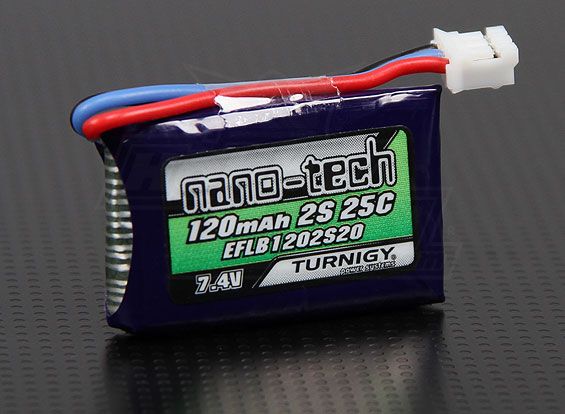 Turnigy nano-tech 120mAh 2S 25C, Фото 1