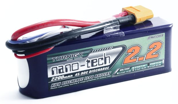 Акумулятор Turnigy nano-tech 2200mAh 3S 45C, Світлина 1
