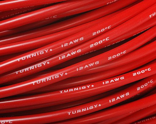 Дріт 12AWG 1м (червоний), Світлина 1