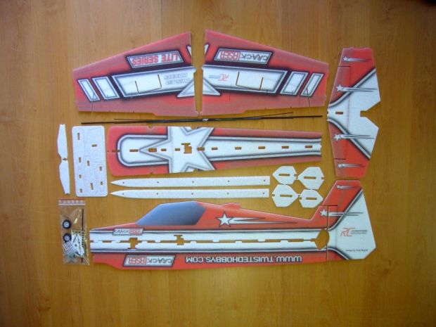 Модель для 3D-пілотажу Crack Laser (червона), Світлина 2