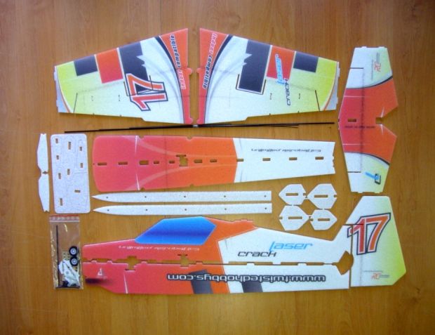 Модель для 3D-пілотажу Crack Laser (№17), Світлина 3