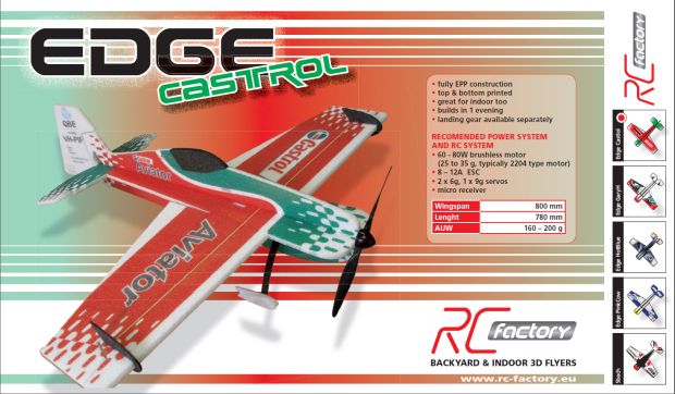 Модель для 3D-пілотажу Edge 540 (Castrol), Світлина 3