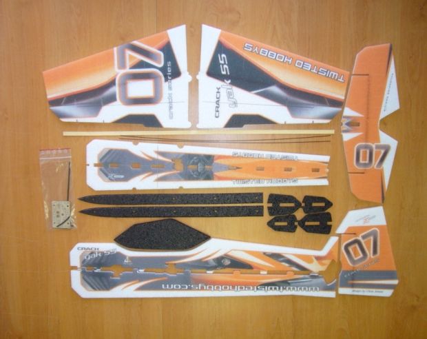 Модель для 3D-пілотажу Crack Yak (золота), Світлина 2