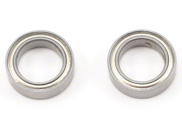 Підшипник з металевим пильником 10x15x4мм, Світлина 1