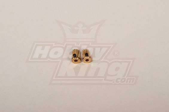 2 Піньона для гелікоптера HK450V2 на 3.17мм 11 і 13 зубів, Фото 1