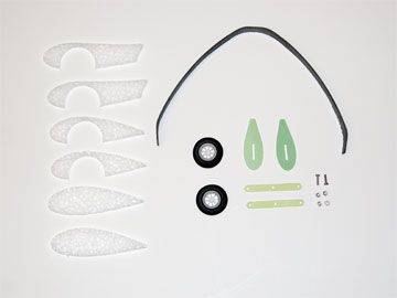 Карбонове шасі для авіамоделей RC Factory, Світлина 1