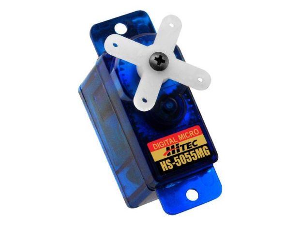 Сервомеханізм цифровий Hitec HS-5055MG 9.5g/1.3kg/0.2sec (4.8В), Світлина 1