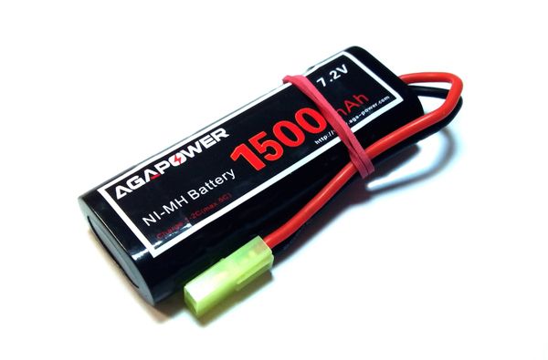 Акумулятор AGA POWER Ni-MH 7.2V 1500mAh, Фото 1