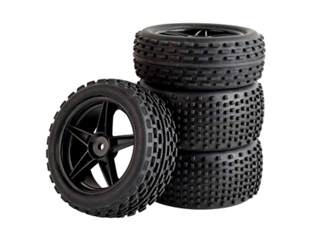 Комплект коліс для баггі 1/10 (4шт), Світлина 1