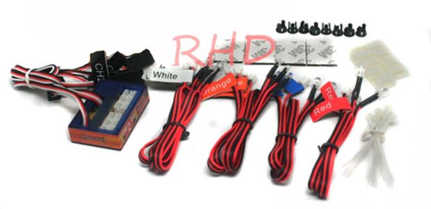Світло для автомоделей RC Car 12 LED Light System, Фото 1