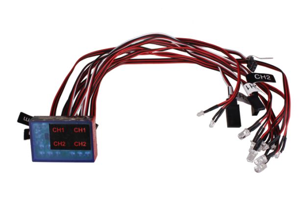 Світло для автомоделей RC Car 12 LED Light System, Фото 2