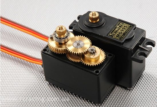 Сервомеханізм аналоговий TowerPro MG995 55g/8.5kg/0.20sec (4.8В), Світлина 4