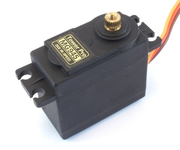 Сервомеханізм аналоговий TowerPro MG945 55g/10.0kg/0.23sec(4.8В), Світлина 1