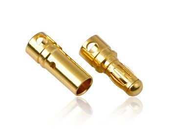Роз’єм 3.5мм позолочений (пара), Світлина 1