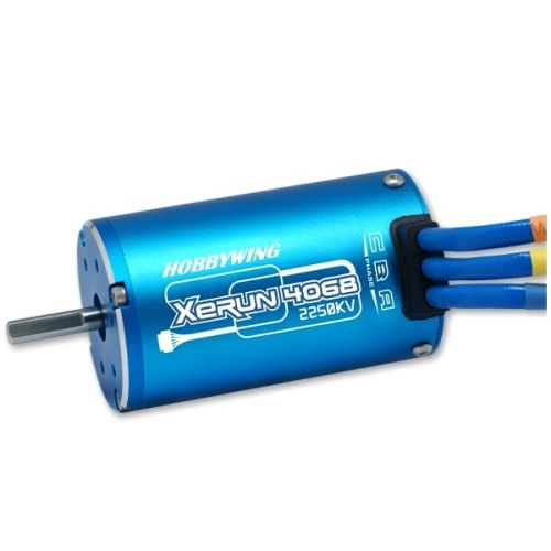 Безколекторний сенсорний двигун HobbyWing XERUN 4068 2250KV, Світлина 1