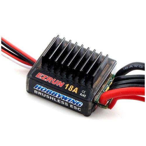 Безколекторна система 1/18 HobbyWing EZRUN COMBO-A2 2030-5200KV-18A для моделей авто, Світлина 2