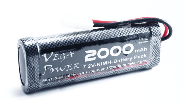 Акумулятор VEGA POWER Ni-MH 2000мАh 7.2V, Фото 1