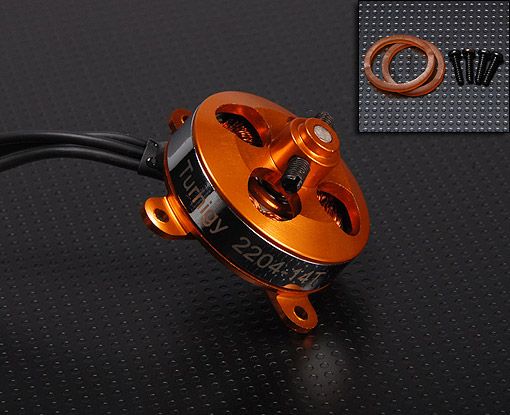 Двигун безколекторний Turnigy 2204-14T 19g , Світлина 1