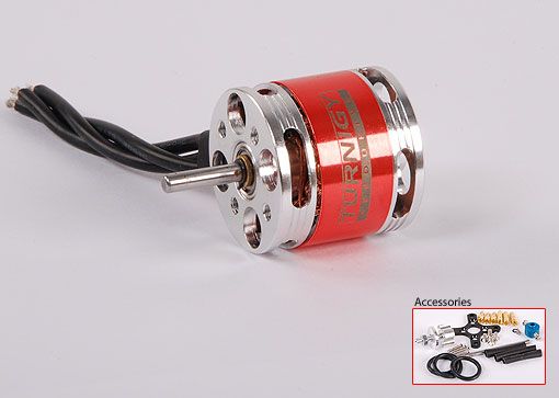Двигун 	Turnigy 2209 26turn 1130kv 15A Outrunner, Фото 1