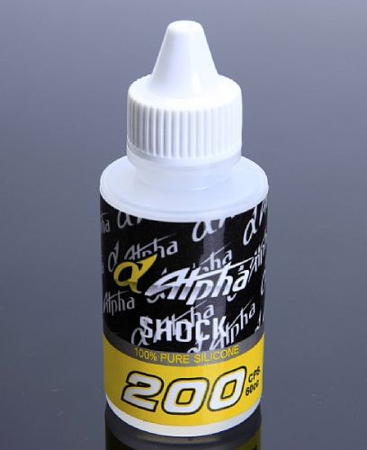 Масло для амортизаторів Alpha 200 од. 60мл., Світлина 1