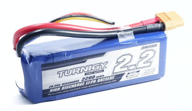 Акумулятор Turnigy 2200mAh 3S 20C, Фото 1