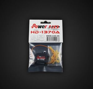 Сервомеханізм аналоговий Power HD-1370А 3.7g/0.4kg/0.12sec (4.8В), Світлина 3