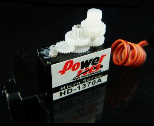 Сервомеханізм аналоговий Power HD-1370А 3.7g/0.4kg/0.12sec (4.8В), Світлина 4