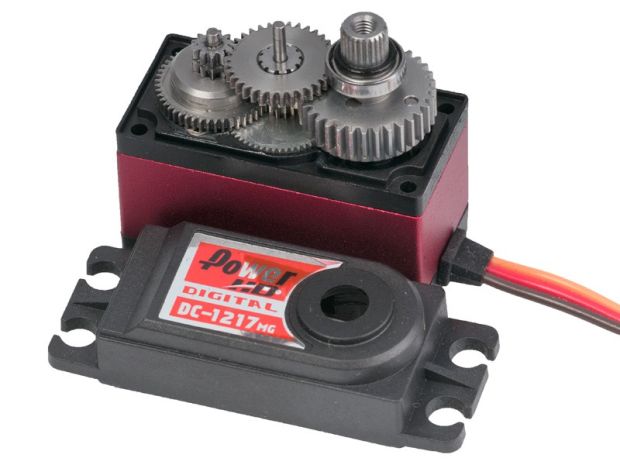 Сервомеханізм цифровий Power HD DС-1217MG High Voltage Coreless 62g/15.8kg/0.10sec (6.0V), Світлина 5