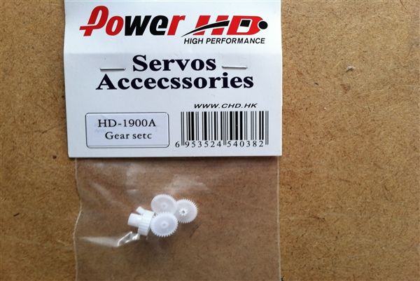 Набір шестерень для сервомеханізму Power HD-1900А, Фото 1